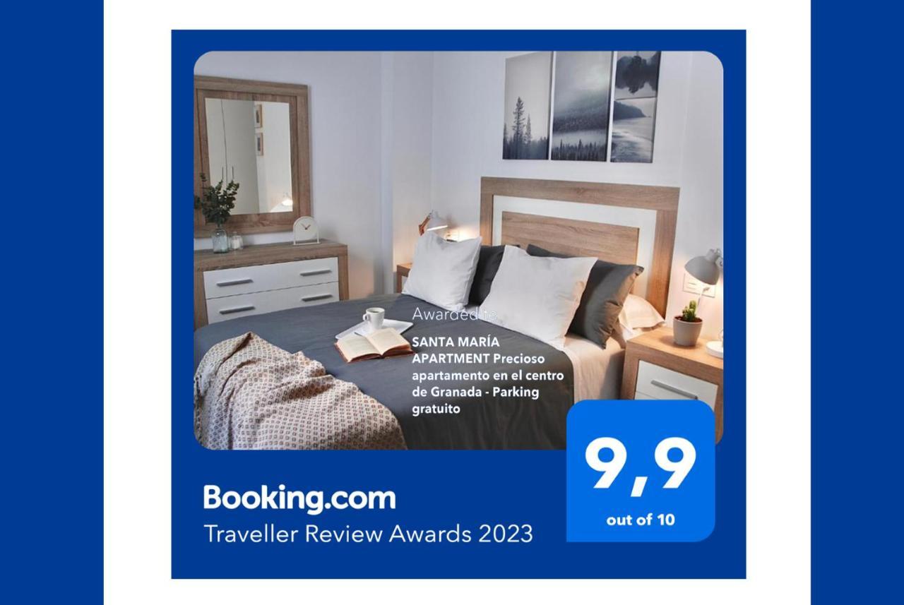 Santa Maria Apartment Precioso Apartamento En El Centro De Granada - Parking Gratuito Dış mekan fotoğraf